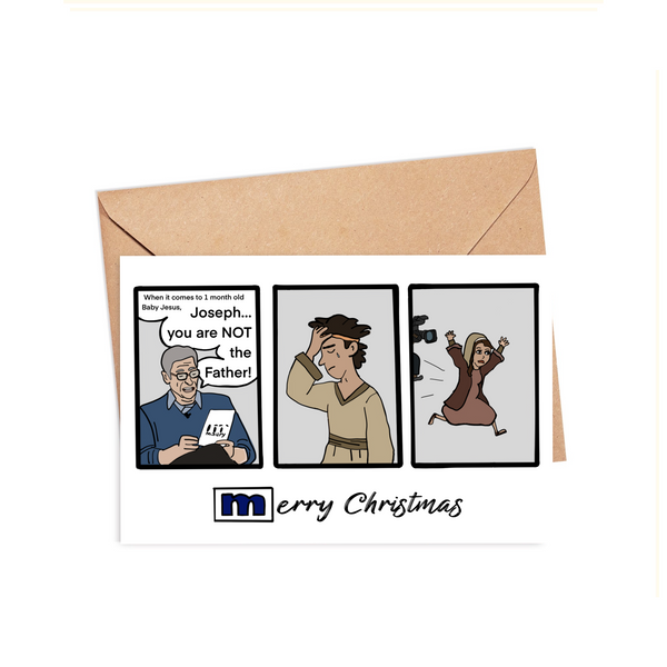 Maury, Mary & Joesph- Christmas Card