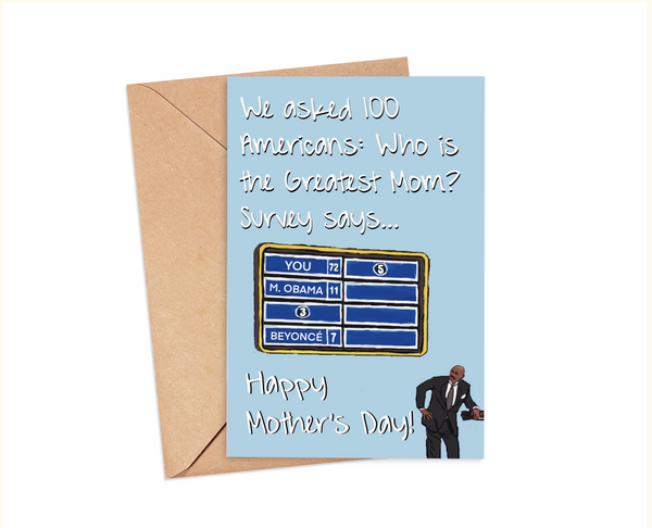 Family Feud - Mother's Day Card