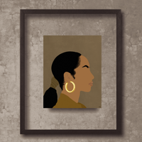 Black Art Prints- Sweetest Taboo