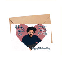 J Cole Happy Valentine's Day Card