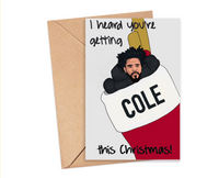 J. Cole - Christmas Card