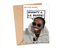 "Shawty a Lil Baddie" -Pop Smoke Birthday Card [DIGITAL FILE]