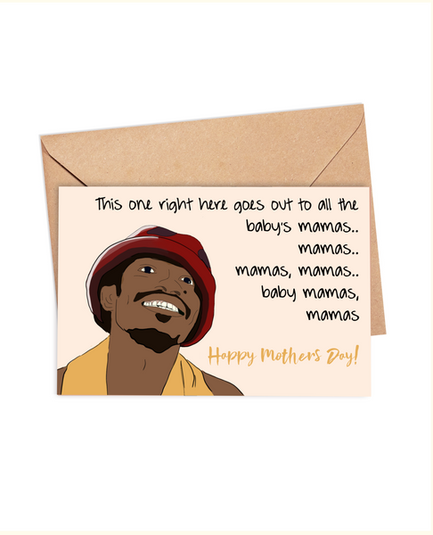 Andre 3000- OutKast- Ms. Jackson- Mother's Day Card [DIGITAL FILE]