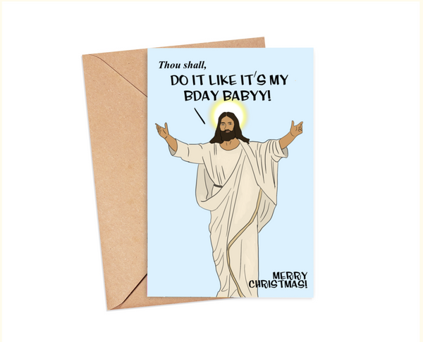 Jesus Bday - Christmas Card