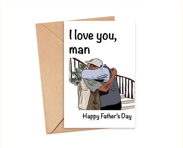 Fresh Prince of Bel-Air Uncle Phil & Will Father's Day Card